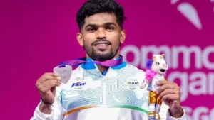Raja Muthupandi Commonwealth Games 2026 silver medal