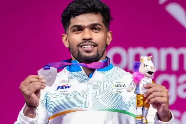 Raja Muthupandi Commonwealth Games 2026 silver medal