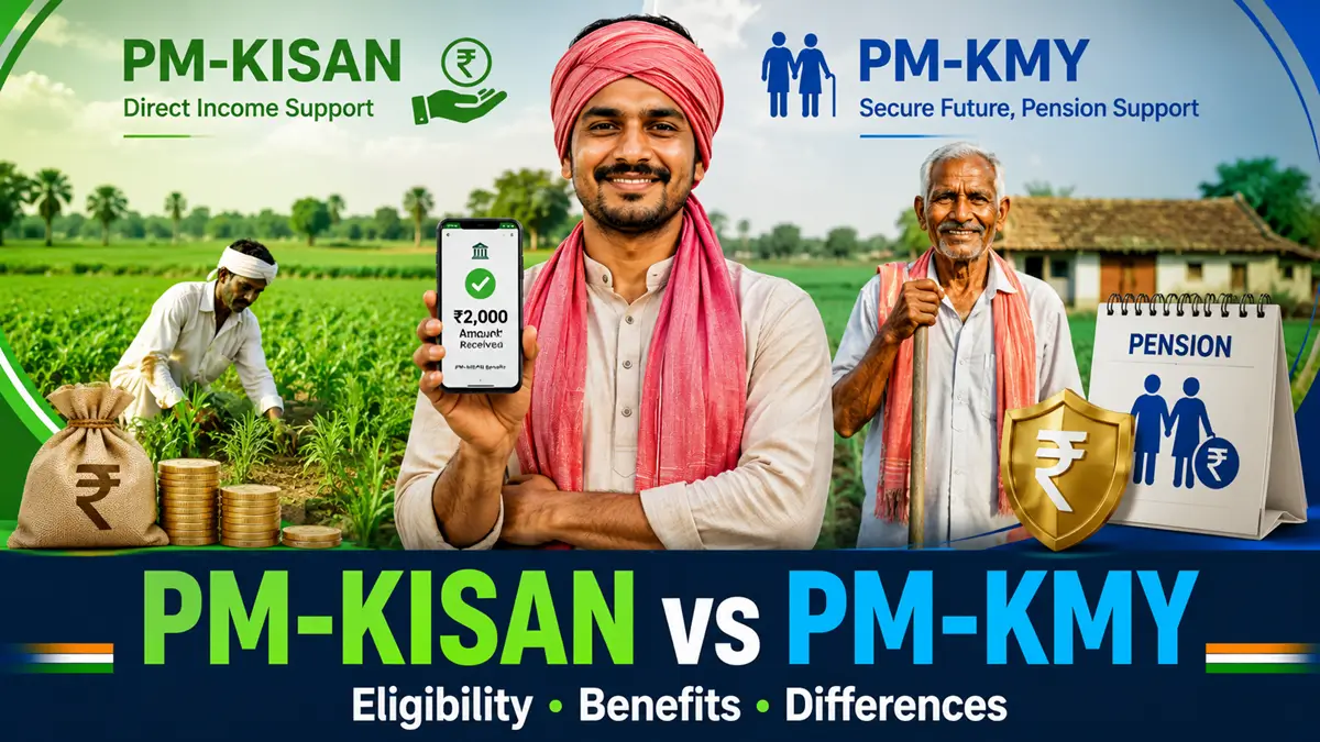 PM-KISAN vs PM-KMY