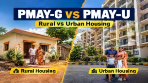 PMAY-G vs PMAY-U difference