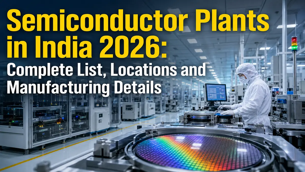 semiconductor plants in India 2026