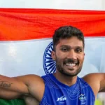 Tejaswin Shankar Commonwealth Games medal