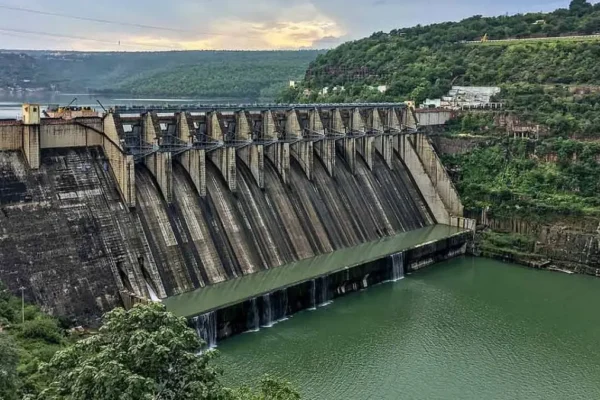 Srisailam Project location and features