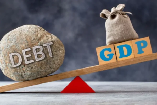 government debt to GDP ratio