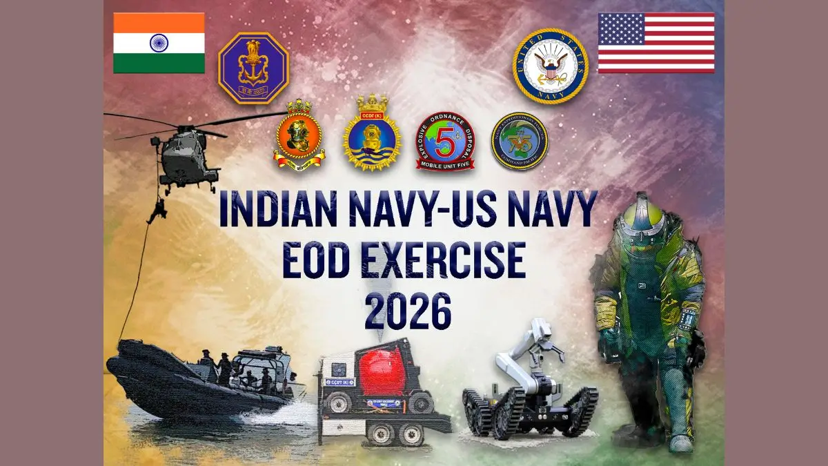 India US Navy EOD Exercise 2026