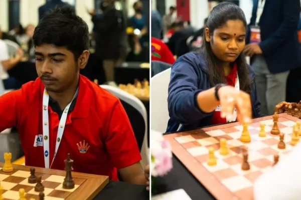 Vignesh Vermula Asian Junior Blitz Gold