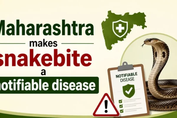 Maharashtra snakebite notifiable disease