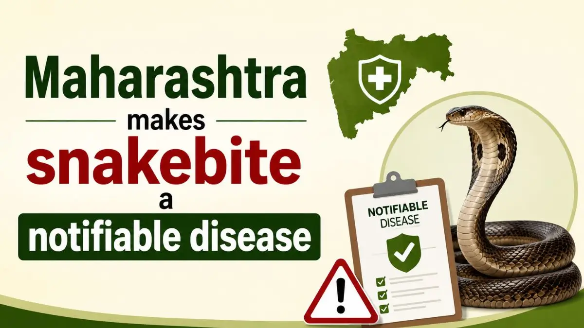Maharashtra snakebite notifiable disease