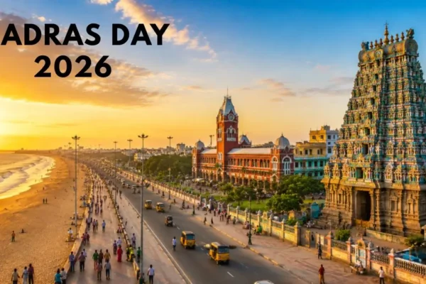 Madras Day 2026 history