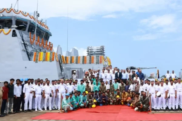 Indian Navy Mangrol ASW craft
