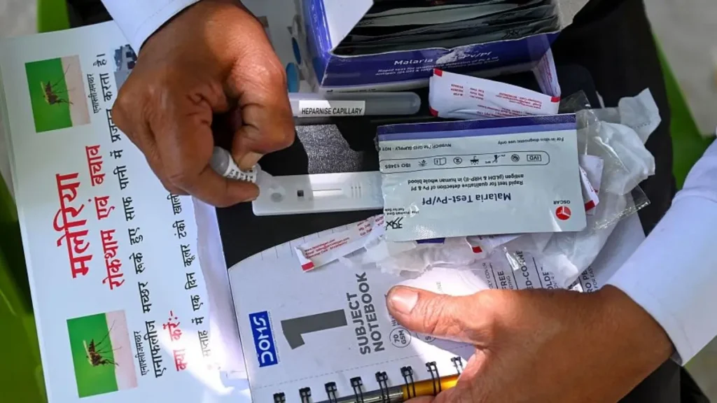 India malaria cases decline 2025