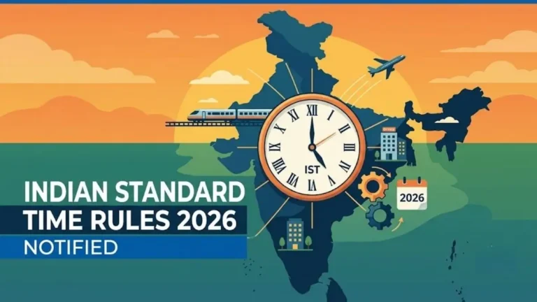 Indian Standard Time Rules 2026: Key Details, IST, One Nation One Time Initiative