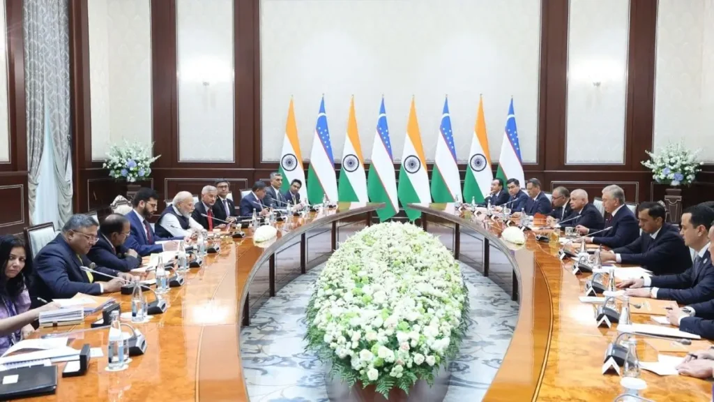 PM Modi Uzbekistan visit