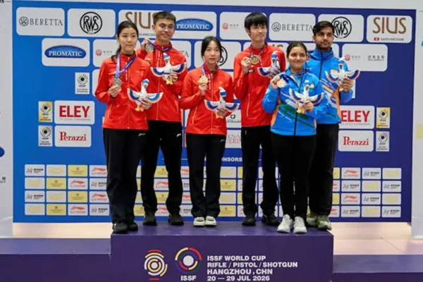 ISSF World Cup 2026 India medals