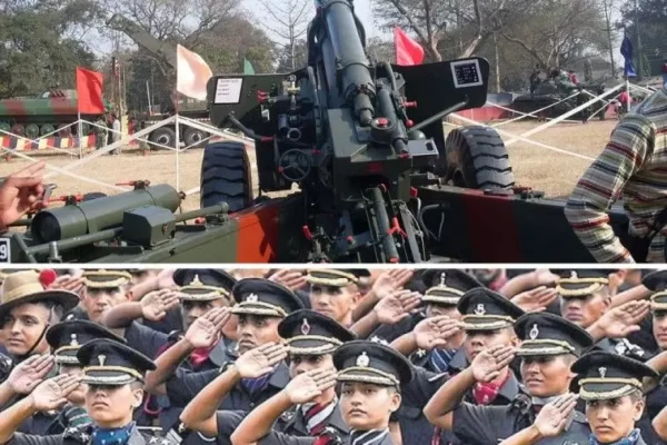 आर्टिलरी शाखा में महिला अधिकारी