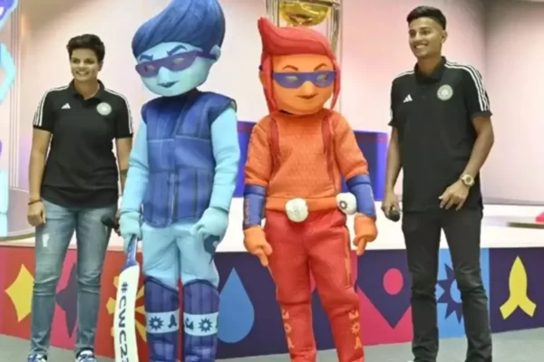 "आईसीसी क्रिकेट विश्व कप 2023 शुभंकर"