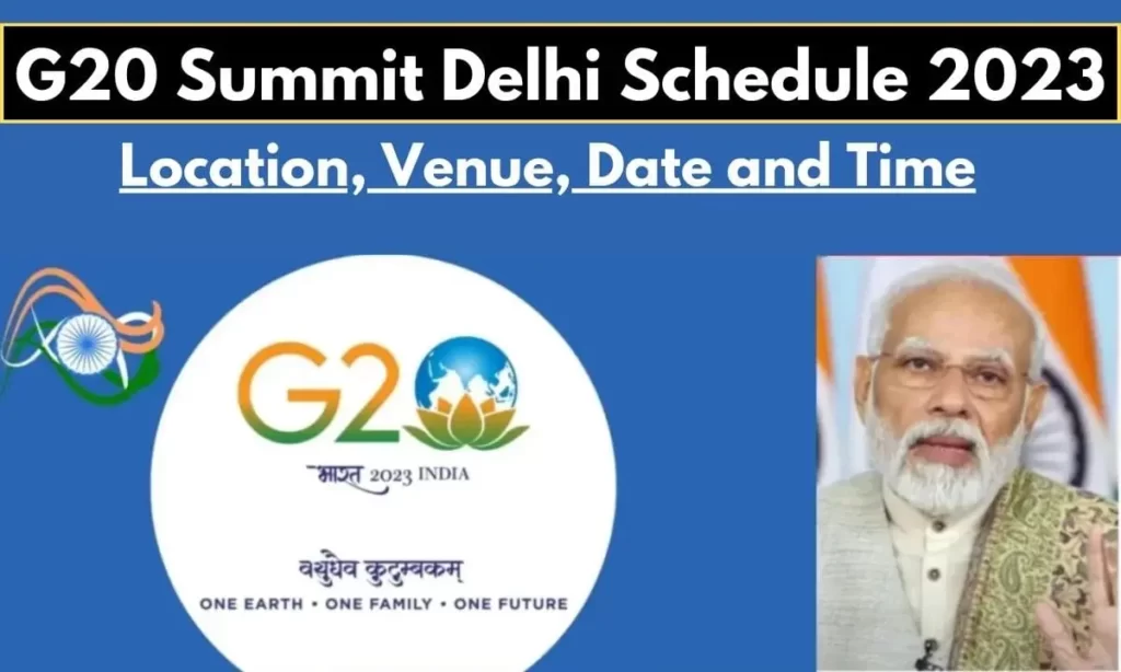 जी20 शिखर सम्मेलन नई दिल्ली