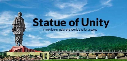 स्टैच्यू ऑफ यूनिटी – गुजरात में दुनिया का सबसे ऊंचा स्मारक "दुनिया की सबसे ऊंची मूर्ति"