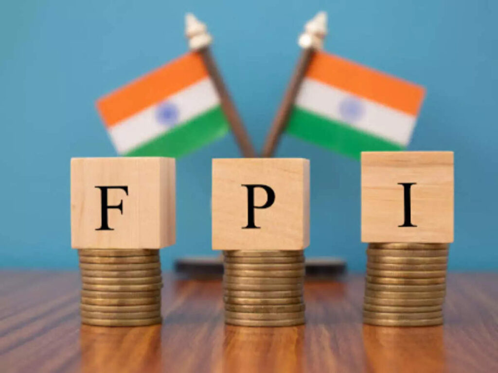 "विदेशी पोर्टफोलियो निवेशक भारत"