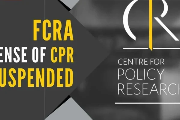 "एफसीआरए पंजीकरण निरस्तीकरण"