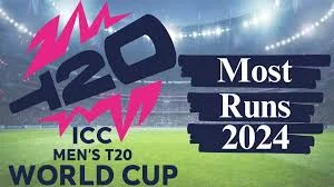 टी20 विश्व कप 2024 के शीर्ष रन स्कोरर
