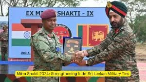 भारत-श्रीलंका सैन्य अभ्यास 2024