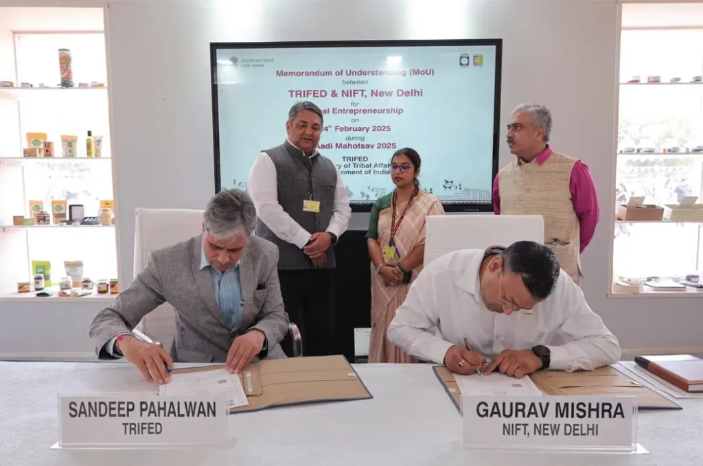 ट्राइफेड जनजातीय उद्यमिता साझेदारी ट्राइफेड जनजातीय उद्यमिता साझेदारी