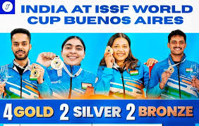 भारत 2025 आईएसएसएफ विश्व कप में दूसरे स्थान पर रहा – एक ऐतिहासिक उपलब्धि