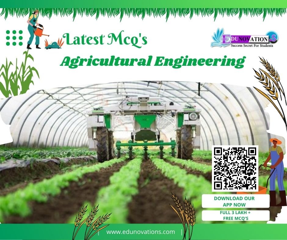 Agricultural Engineering Mcq