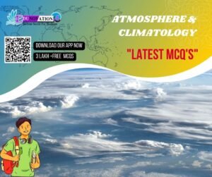 Atmosphere and Climatology Mcq