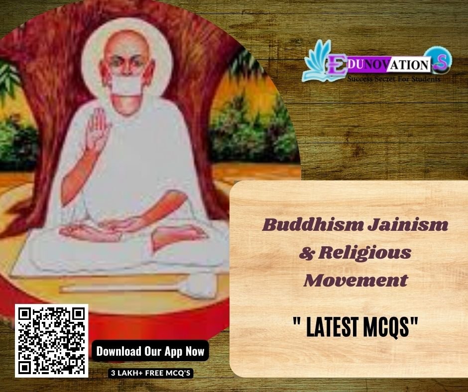 Buddhism Jainism and Religious Movements of India MCQ