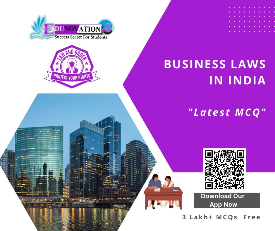 Business Laws in india MCQ
