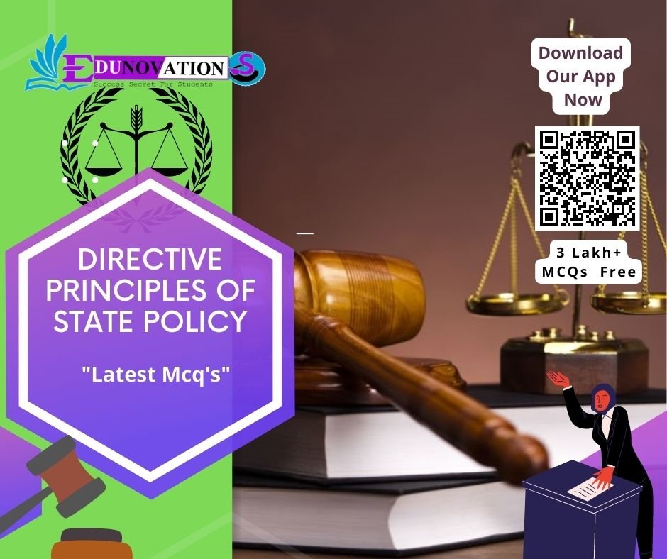 Directive Principles Of State Policy Mcq