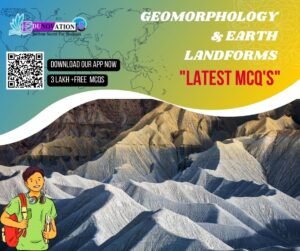 Geomorphology and Earth Landforms MCQ