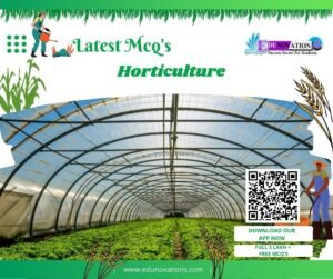 Horticulture GK MCQ