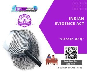 Indian Evidence Act MCQ