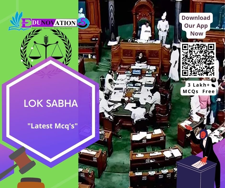 Lok Sabha Mcq