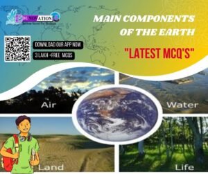 Main Components of the Earth Mcq