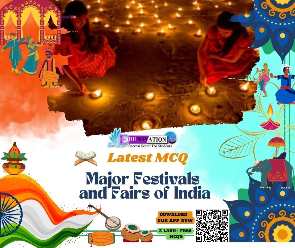 Major Festivals and Fairs of India MCQ