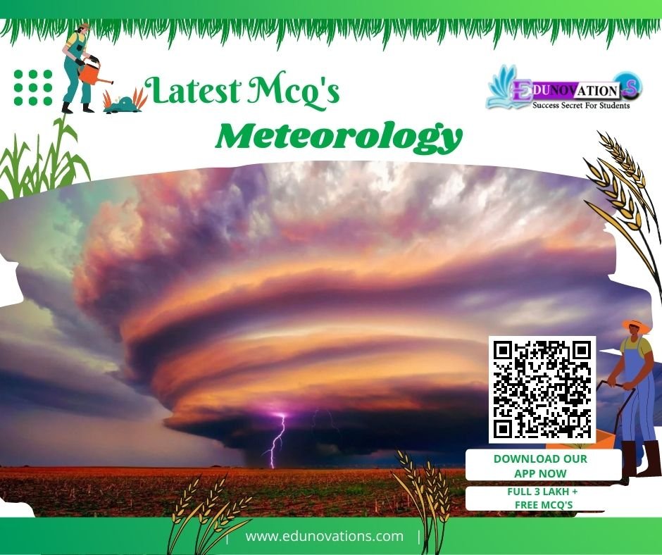 Meteorology McqMeteorology Mcq