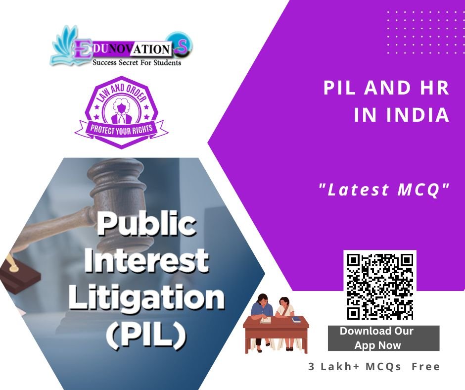 PIL and HR In india MCQ