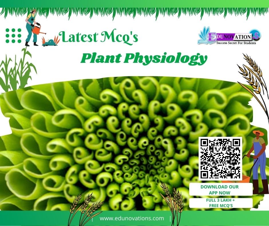 Plant Physiology Mcq