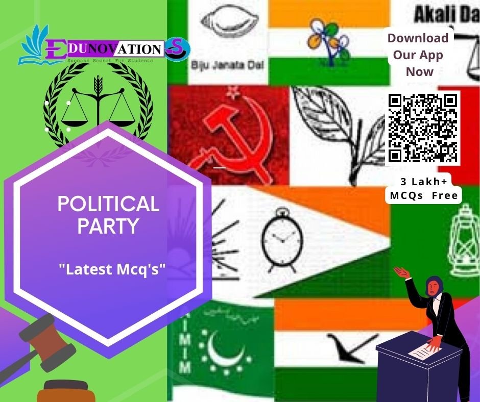 Political Party Mcq