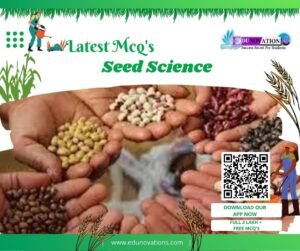 Seed Science Mcq