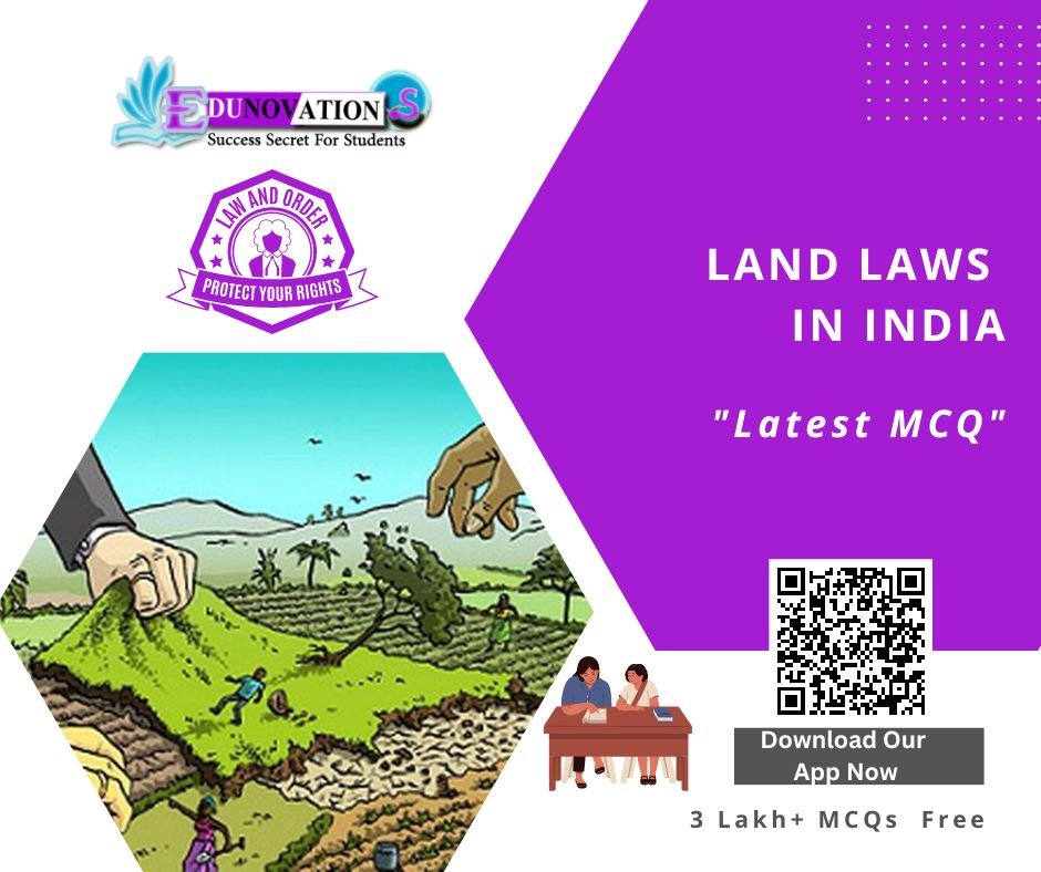 land laws in india MCQ