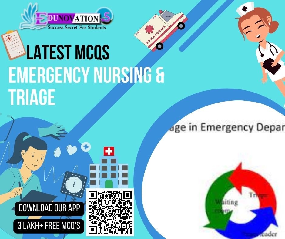 Emergency Nursing & Triage - Nursing GK MCQ - MCQs Multiple Choice ...