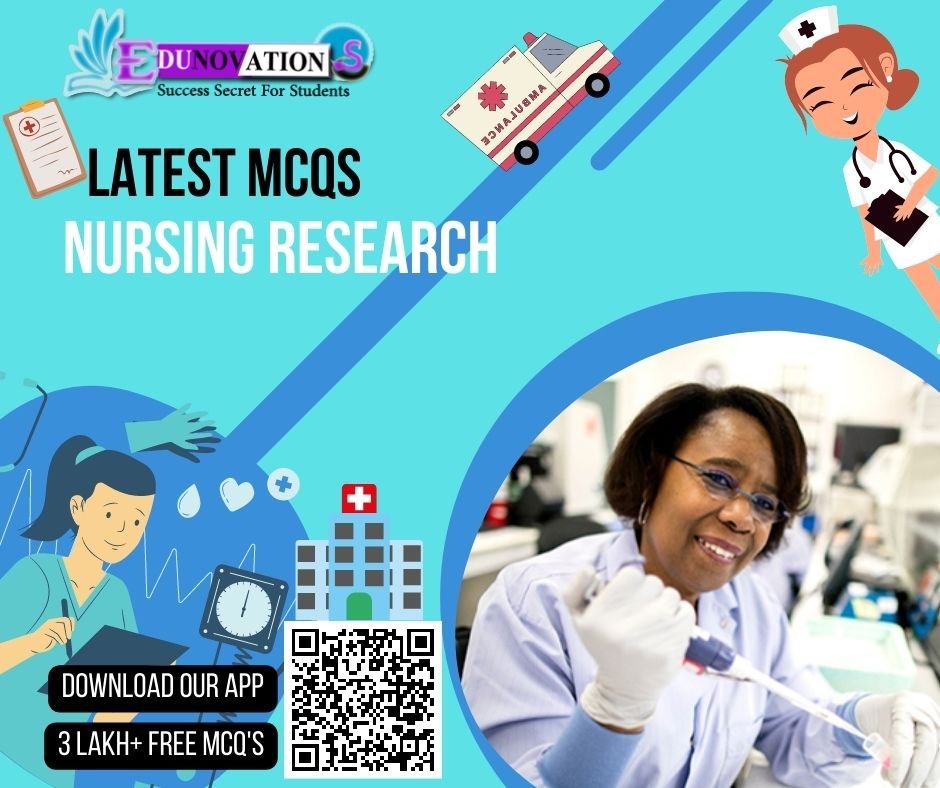 mcq questions on nursing research