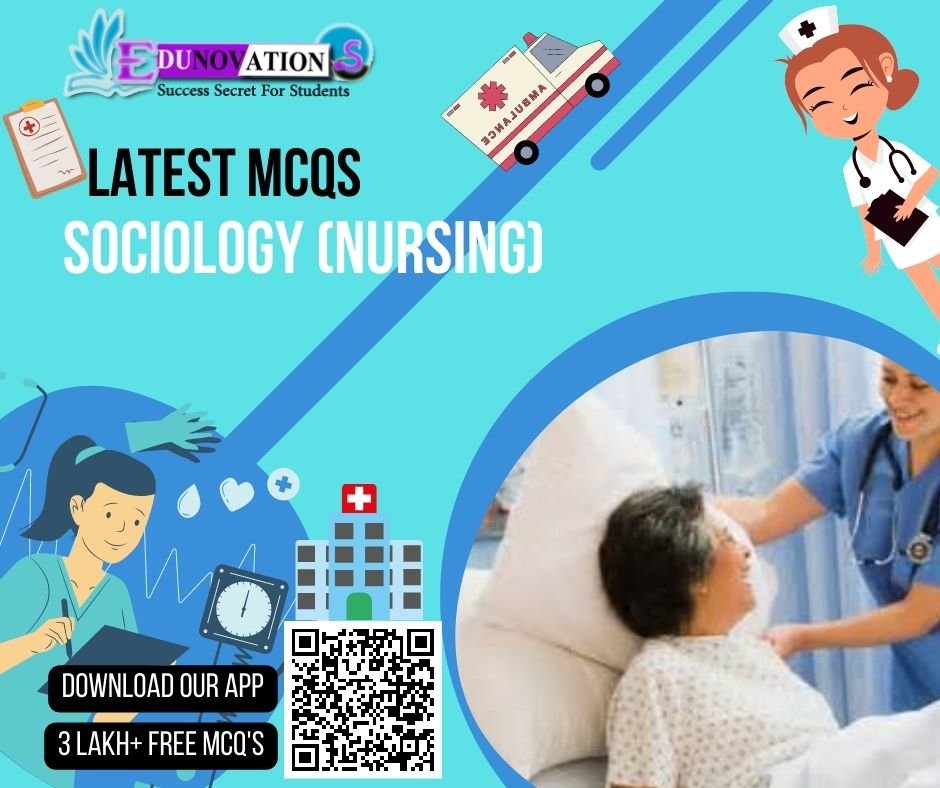 Sociology (Nursing) MCQs