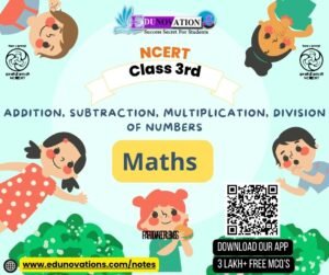 Addition, Subtraction, Multiplication, Division of Numbers