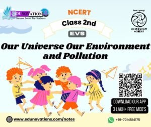 Our Universe Our Environment and Pollution